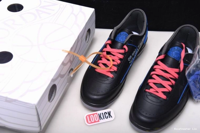 Boostmaster lin Black 2 Jordan Blue DJ4375-004 SP Retro Off-White Low 0802